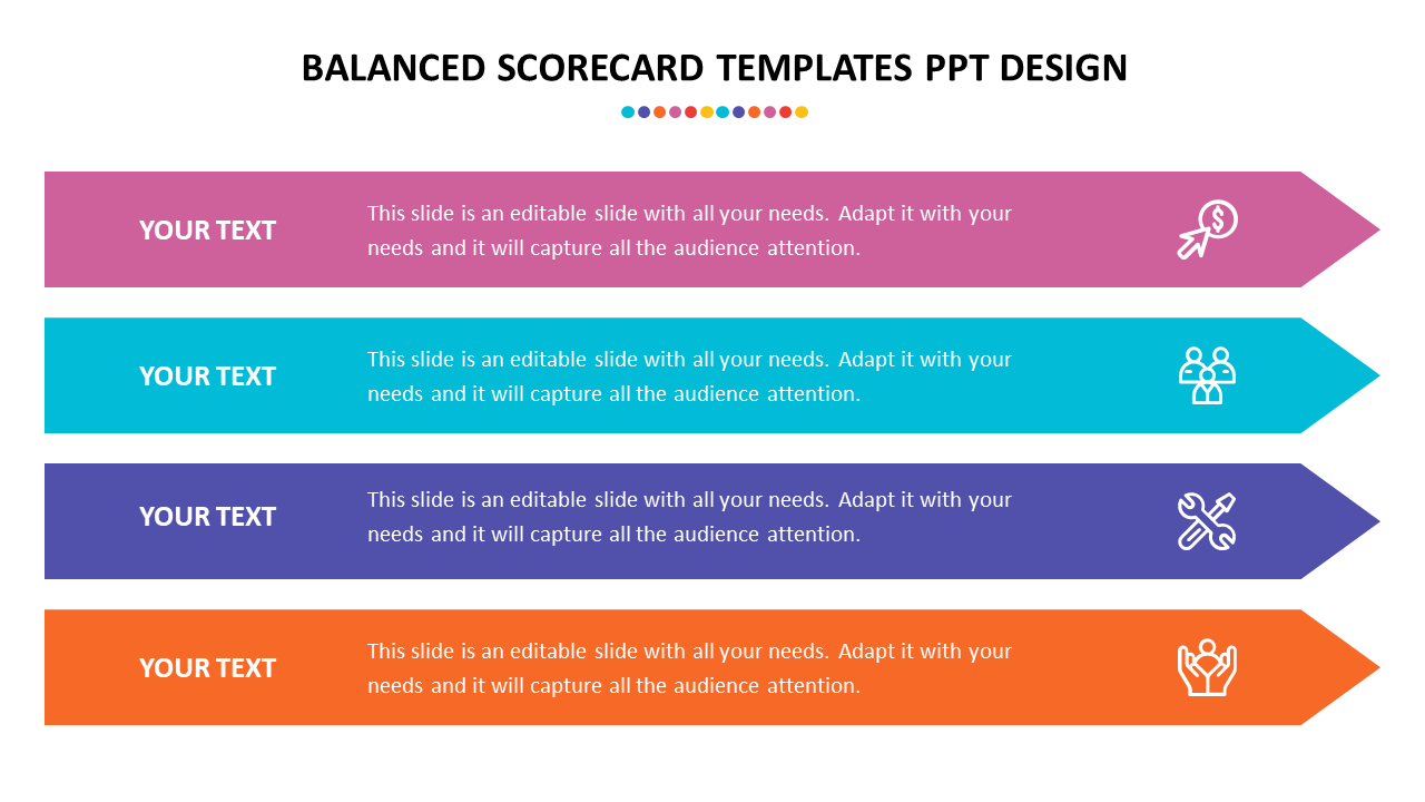 Get Balanced Scorecard Templates PPT Design Themes